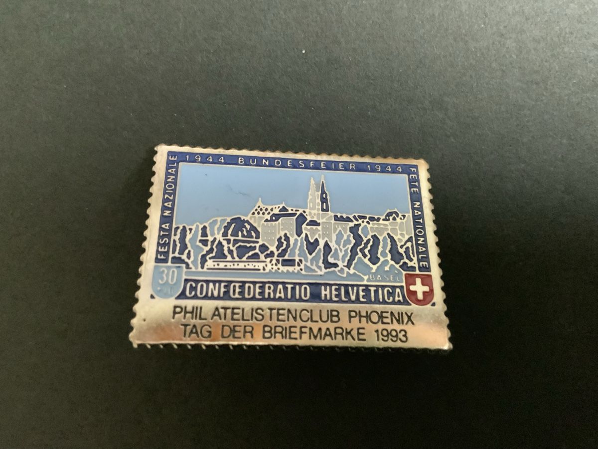 Placchette & Badge: Briefmarken Pin – Nuovo (secondo la descrizione) da Binningen venduto da chr_cr5n