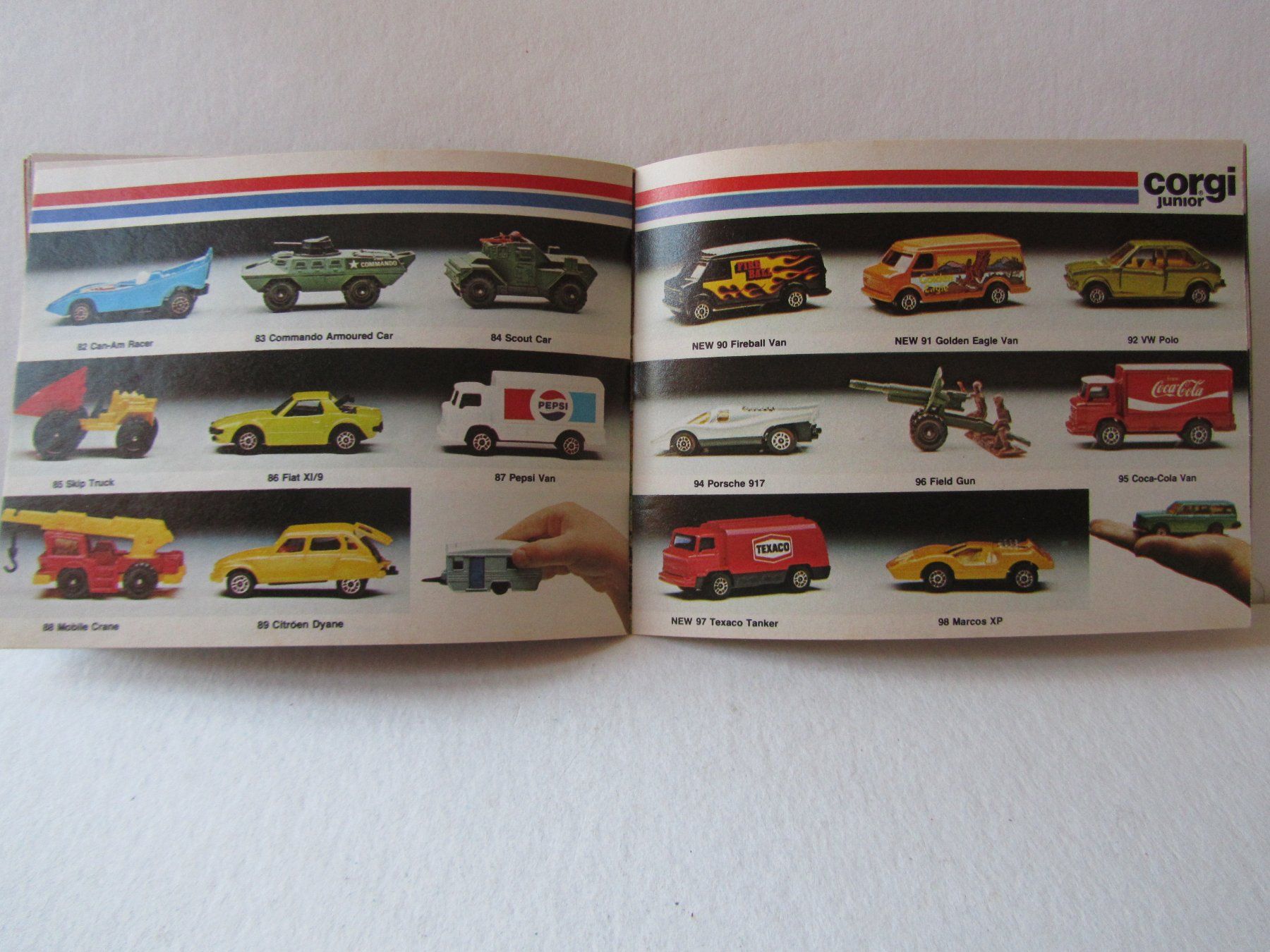 Corgi Toys Modellini d'auto: Corgi Toys- / Corgi Junior Prospekt von 1977 – Usato da Weiningen ZH venduto da dietsch57 6
