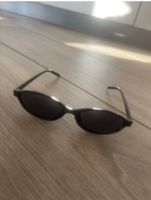 SONNENBRILLE OVAL SCHWARZ UNGETRAGEN
