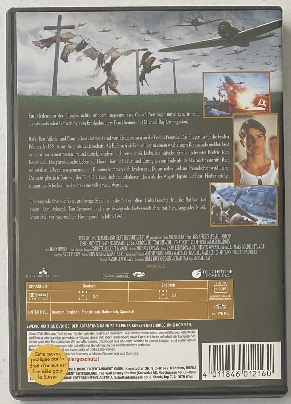 Tutti i DVDs: Pearl Harbor, Movie Edition – Usato da Flums venduto da Asquillo 1