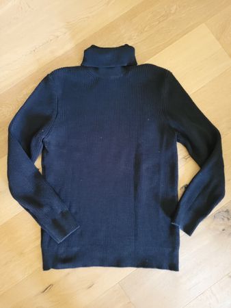 Rollkragenpullover H&M schwarz, Gr M, guter Zustand