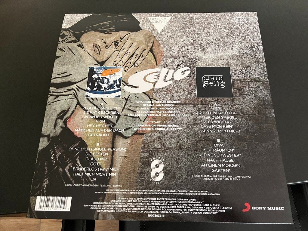 Dischi in vinile: Selig - Selig / Hier – Usato da Uster venduto da mojorisin01 3