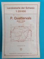 1238 P. Quattervals🌞1:25'000 Landeskarte der Schweiz