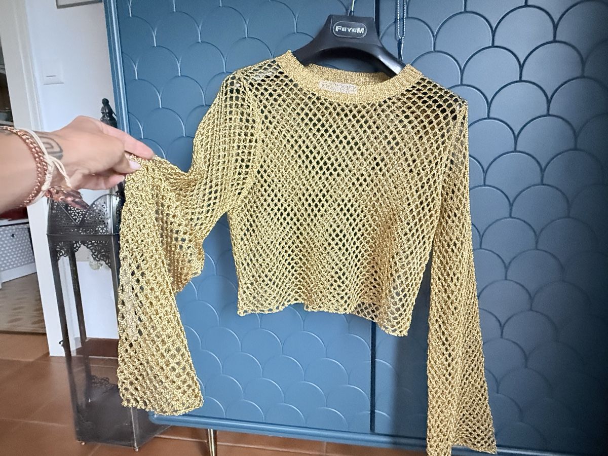 Zara Tops: Splendido top Zara , color oro – Neuf (Voir description) à Bellinzona par bul_mvy5