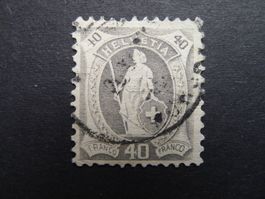 1907 Nr. 89A gestempelt SBK 300.-