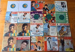 40 x CLIFF RICHARD Singles, einige Raritäten dabei!