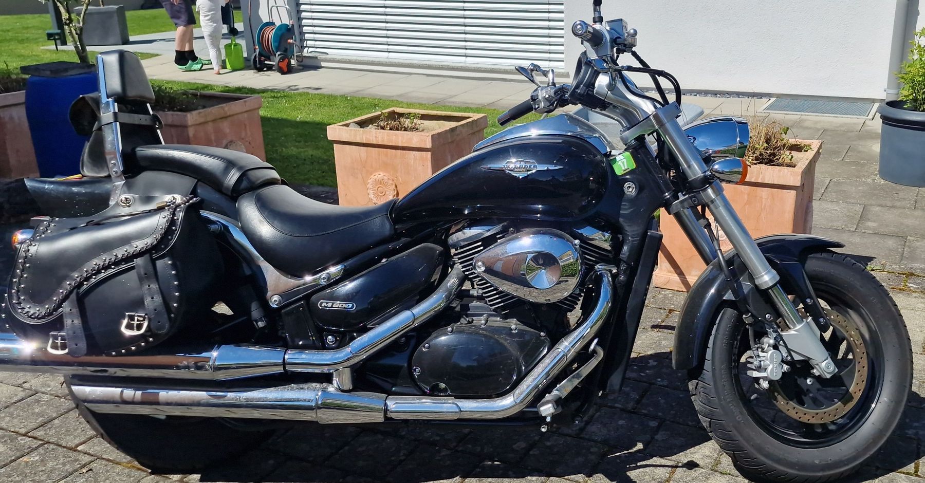 Chopper: Suzuki Intruder M800 Chopper Motorrad – Usato da Mels venduto da yan_r6vj