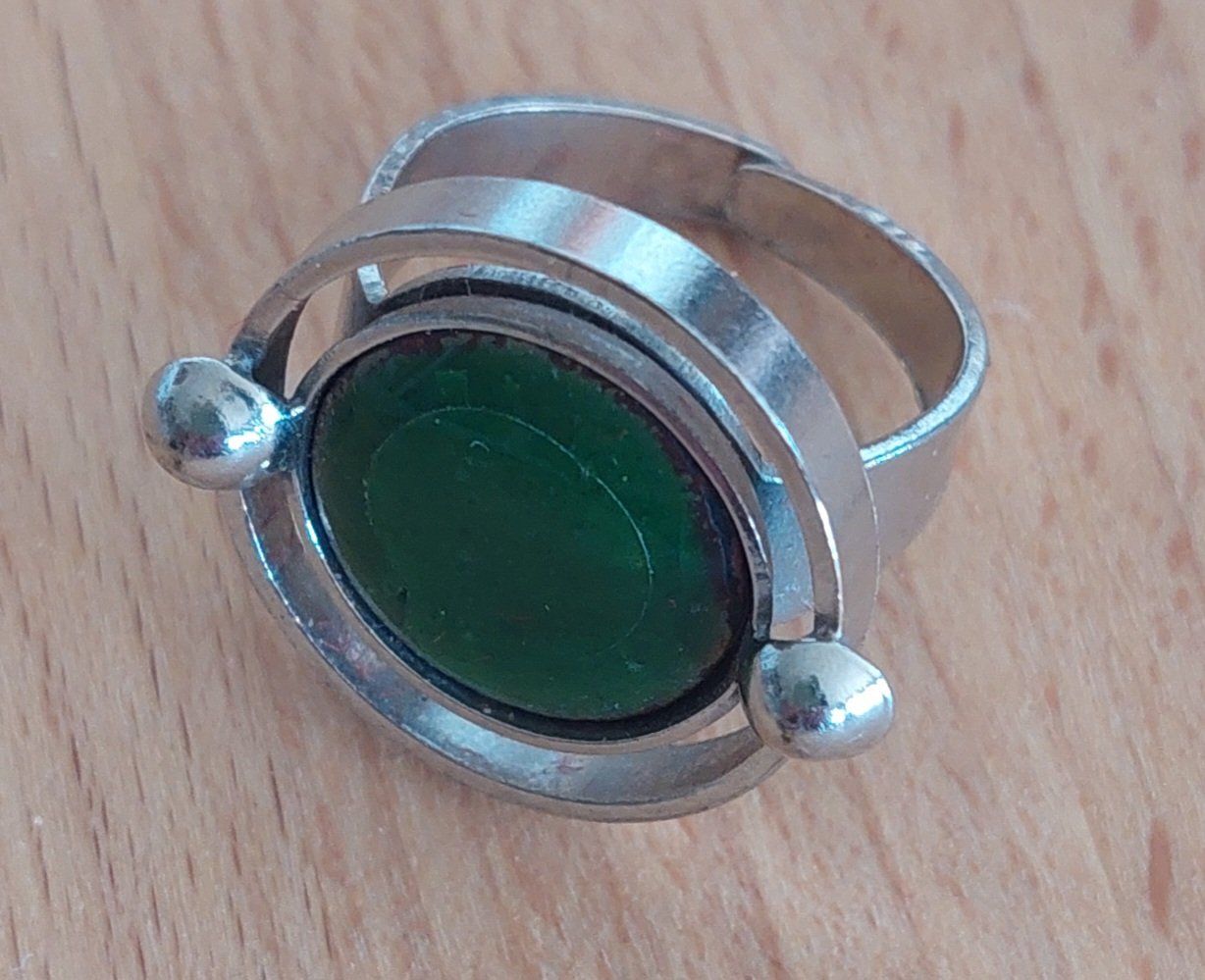 Anelli: Bague avec céramique – Usato da Tschugg venduto da uldrypr