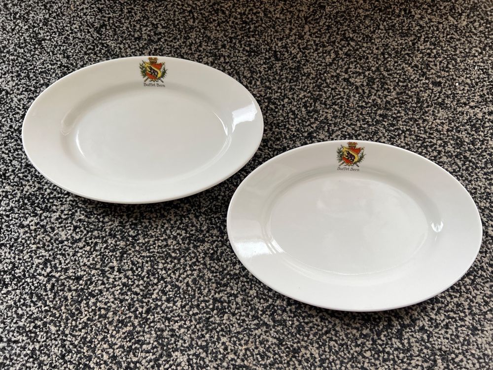 2 Platten Porzellan Langenthal BUFFET BERN | Kaufen Auf Ricardo