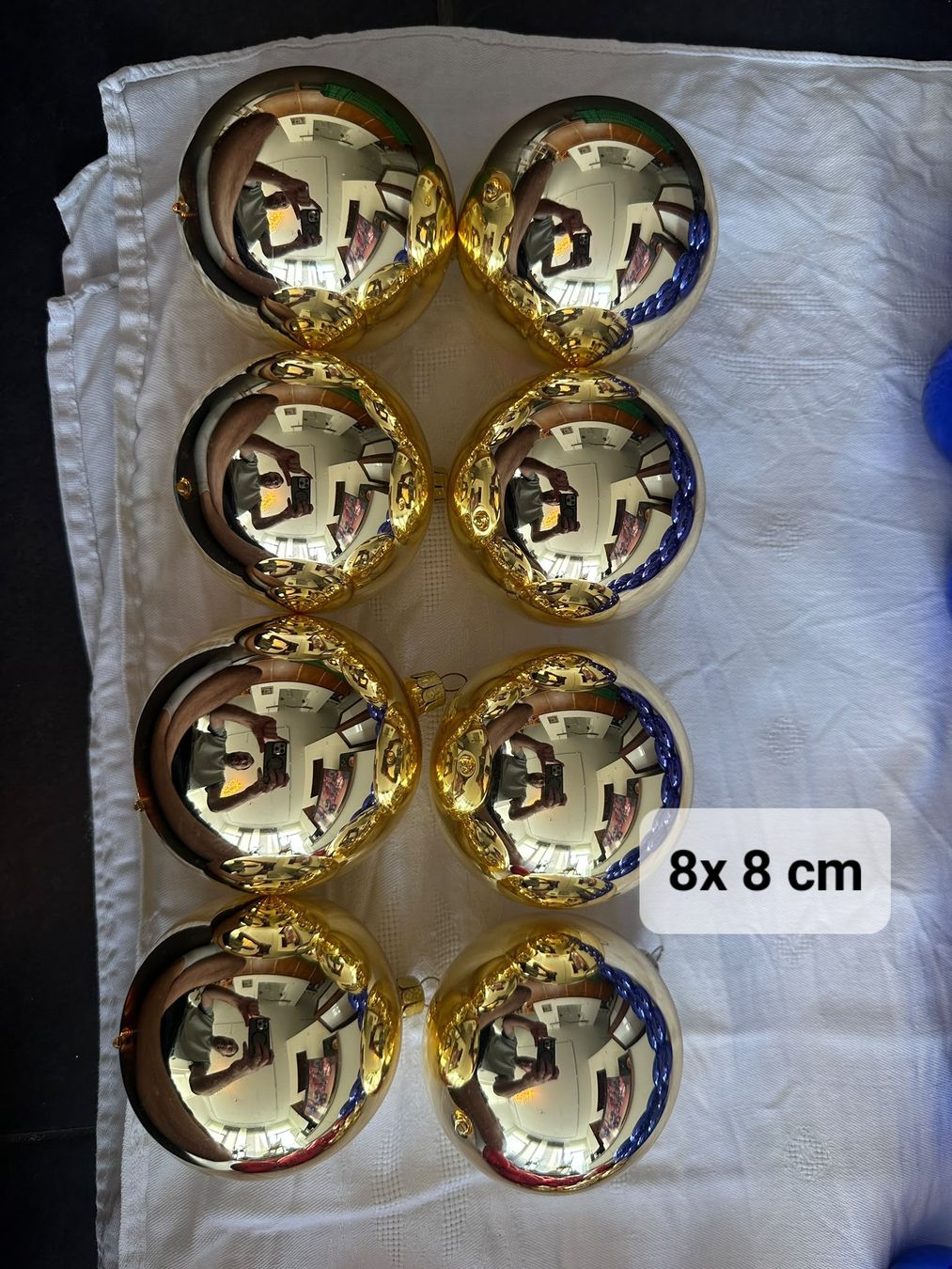 Alle Dekorationen: Weihnachtskugeln Gold glanz ass. – Neu (gemäss Beschreibung) aus Flüh von pauletta1985