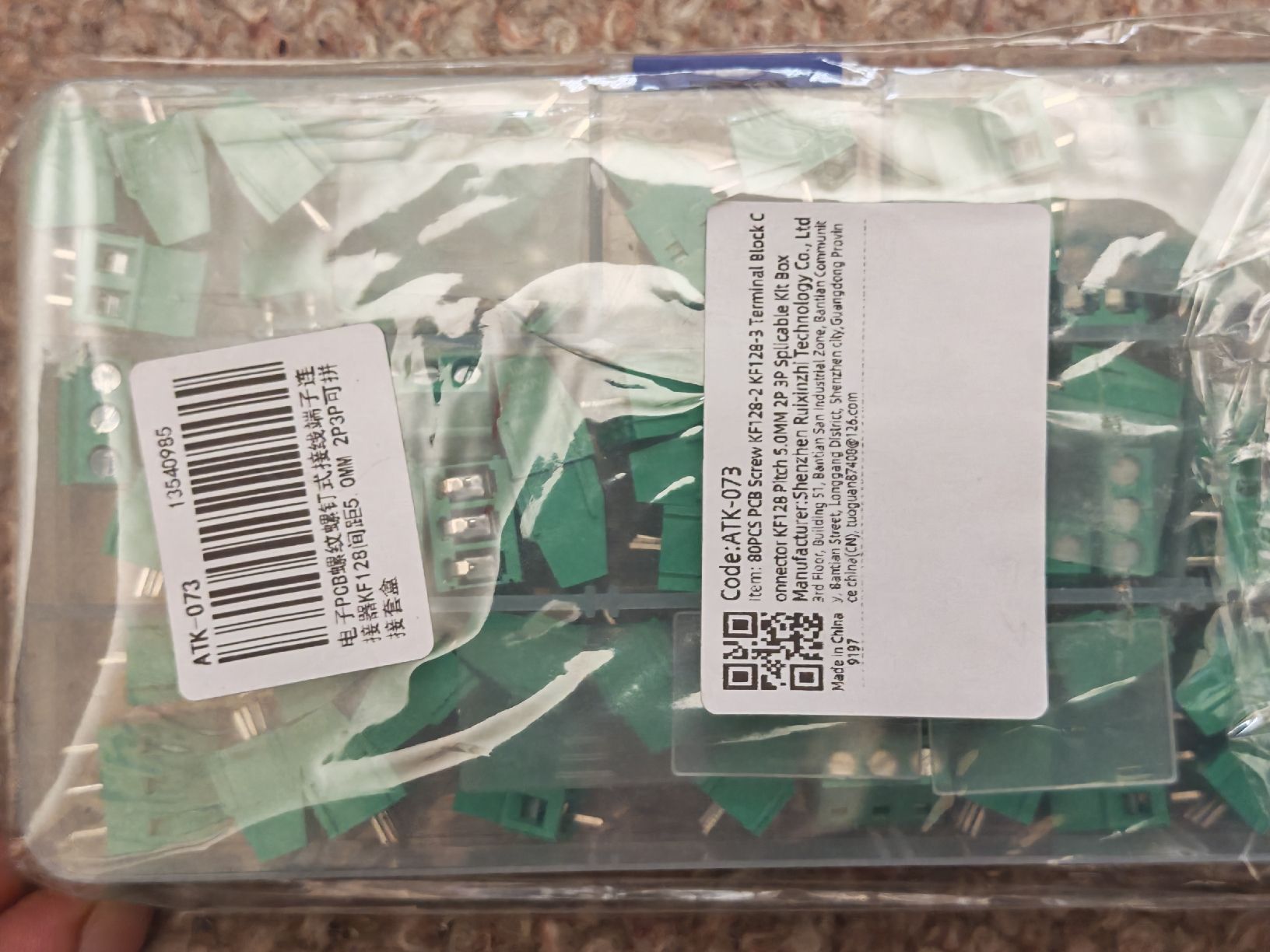 Kit bricolage: boîte de connecteur a bornier a vis – Nuovo (secondo la descrizione) da Fribourg venduto da cristiana_vend 1