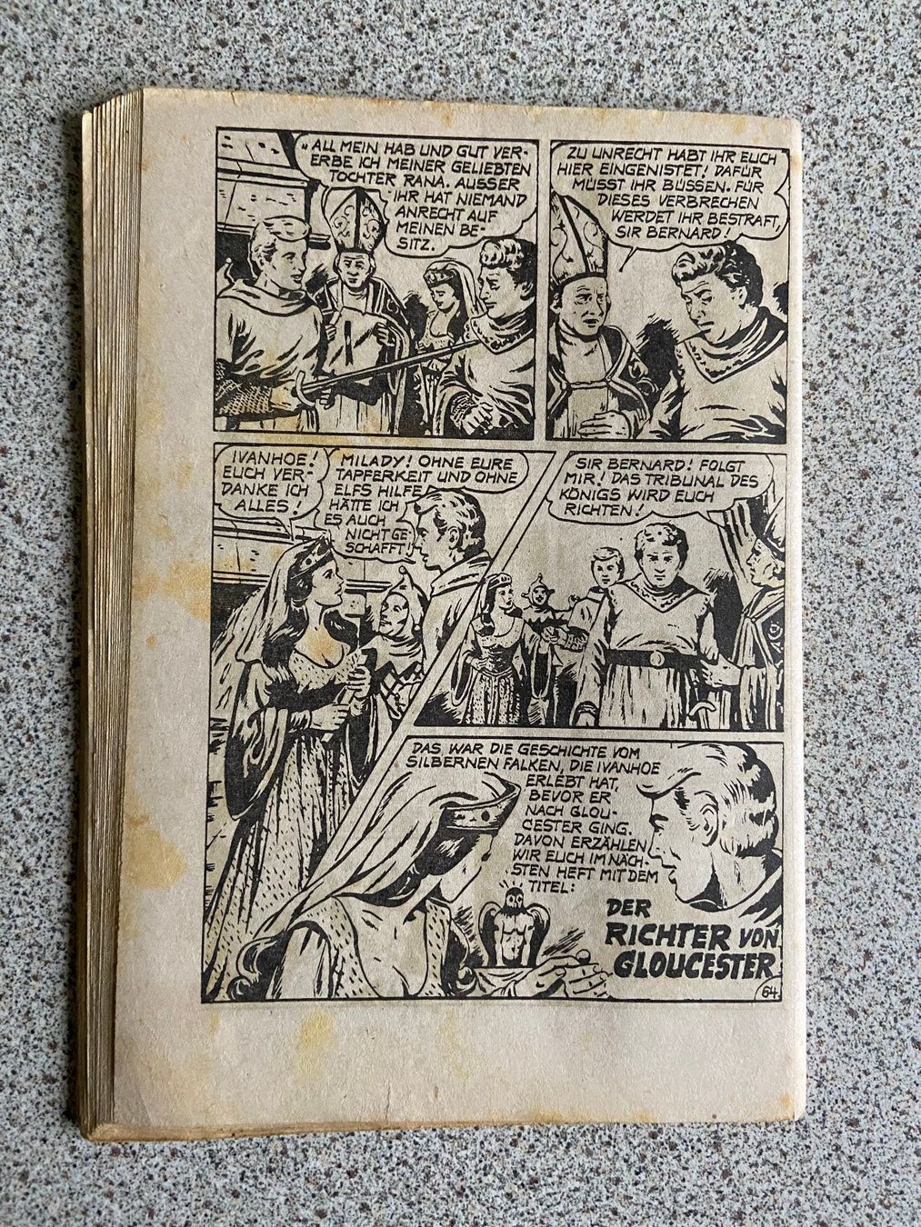 BD: Comic Hefte Ivanhohe Nr. 5, 38, 43, 66, – D'occasion à Böckten par Hansi36 3