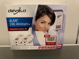 Devolo Powerline Starter Kit dLan 200 AVsmart+  *200Mbit/s