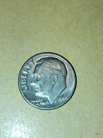 Silber Dime 1968 - Seltene Sammlermünze No Mint