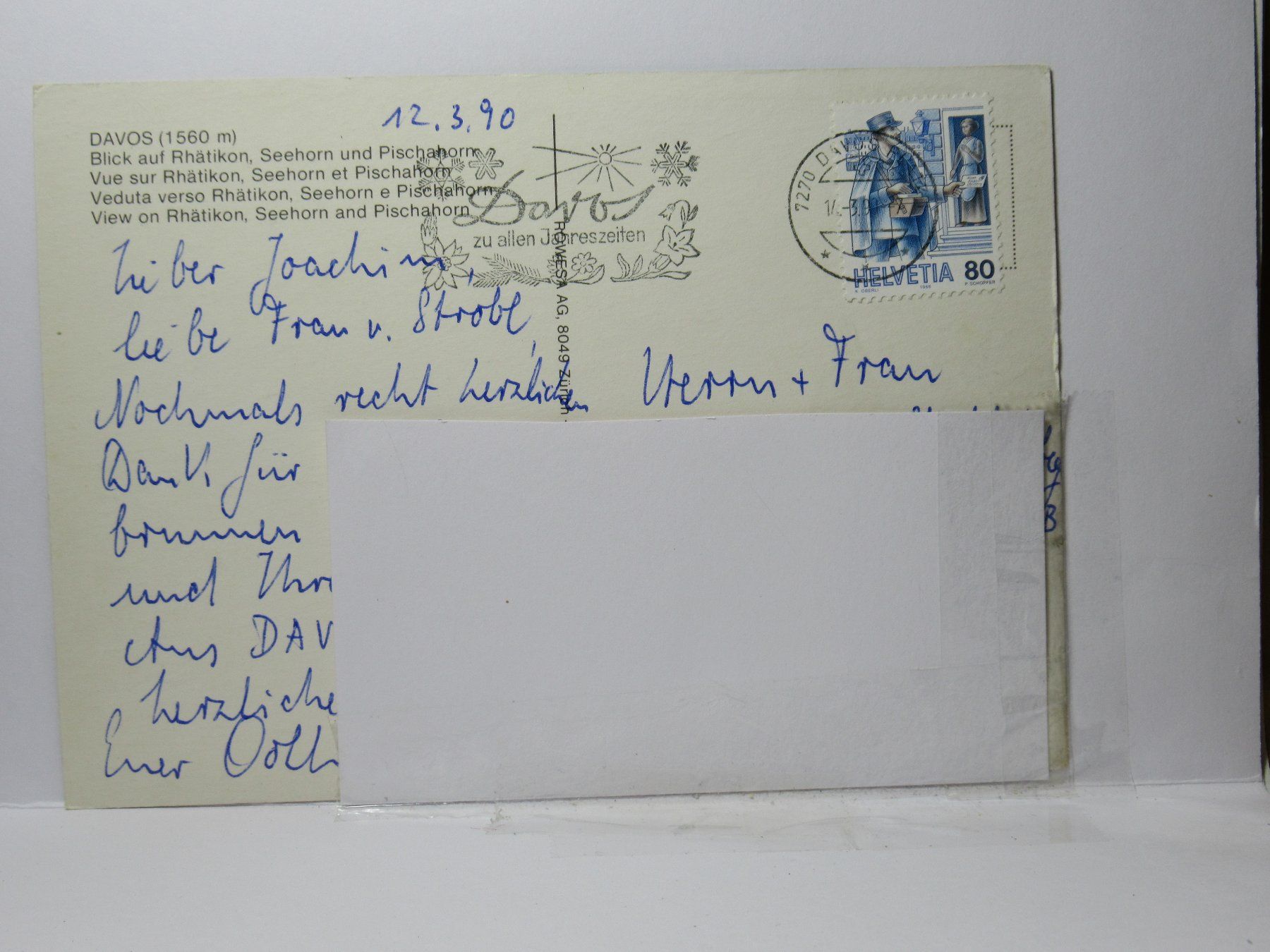 Cartes postales: Davos – D'occasion à Grenchen par frechri 1