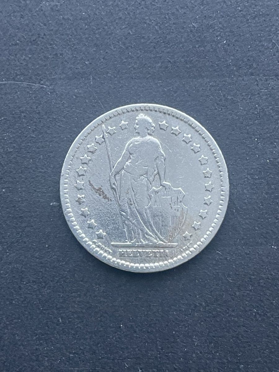 Alle Münzen: 1.- Silber CH Jahr 1912 – Gebraucht aus Meierskappel von Hala03 2