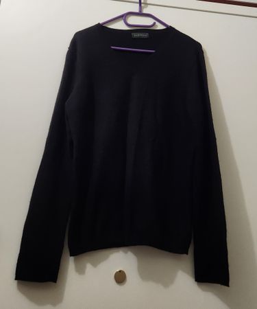 Pull V Zadig & Voltaire noir Taille M 100% Cachemire