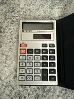 Vintage M-Office Taschenrechner mit Etui - Top Zustand!