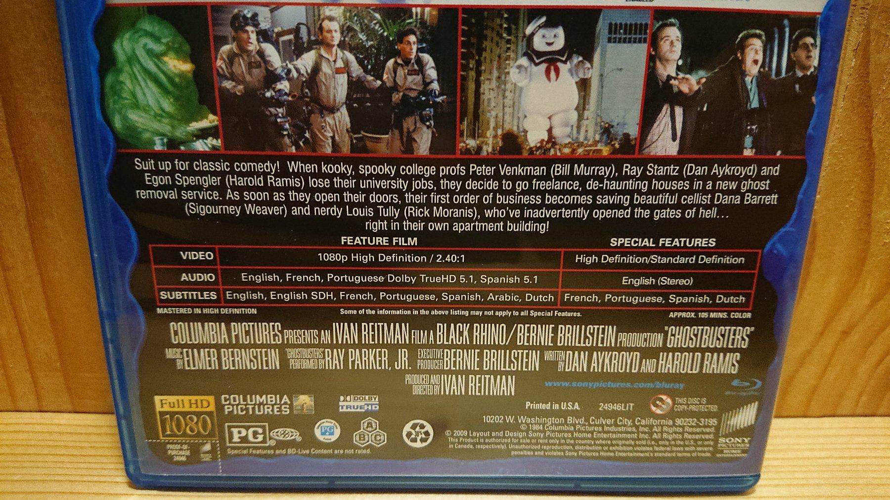 Tutti i DVDs: GHOSTBUSTERS Blu-Ray Englisch Version – Usato da Wilderswil venduto da Exebub 4