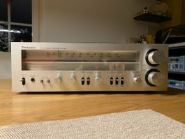 Technics FM/AM Stereo Receiver SA-300 Silber guter Zustand