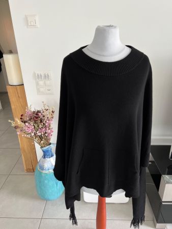 Twin-Set Poncho Cape Gr. M Wolle extrafein