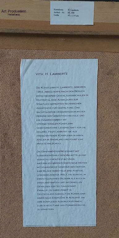 Dipinti: Gemälde von  H. Lambertz – Usato da Uerikon venduto da ragmann 1