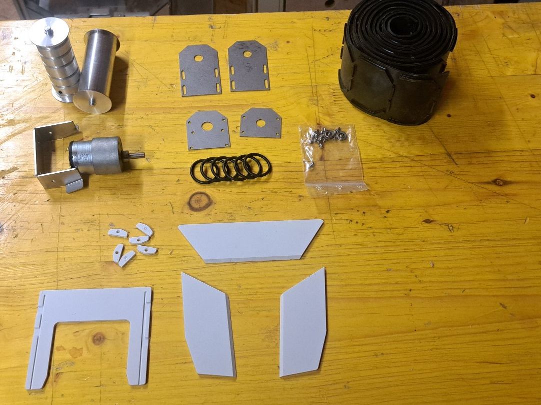 Modellismo RC: Bausatz Rc Förderband – Nuovo (secondo la descrizione) da obbürgen venduto da Popart03