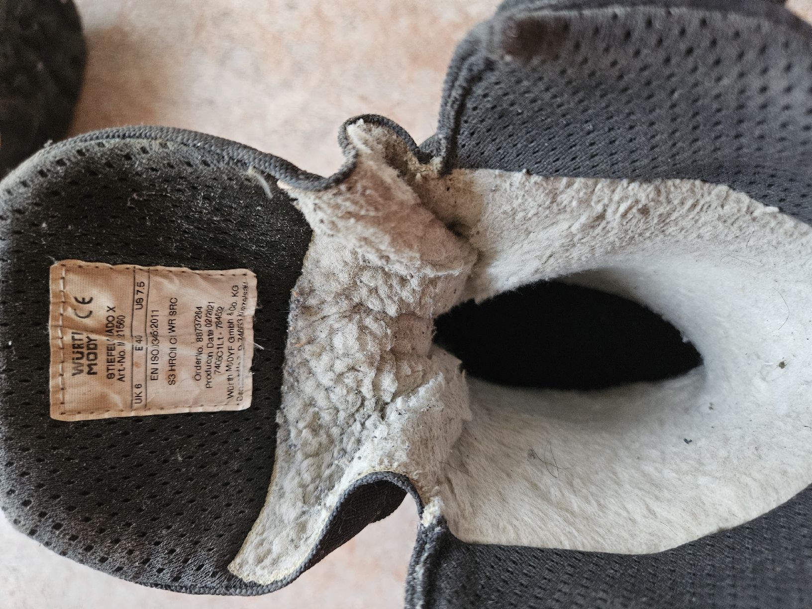 Scarpe da uomo: Arbeitsschuhe Würth Modyf Grösse 40 gebraucht – Usato da Rheineck venduto da Eulalia40 4