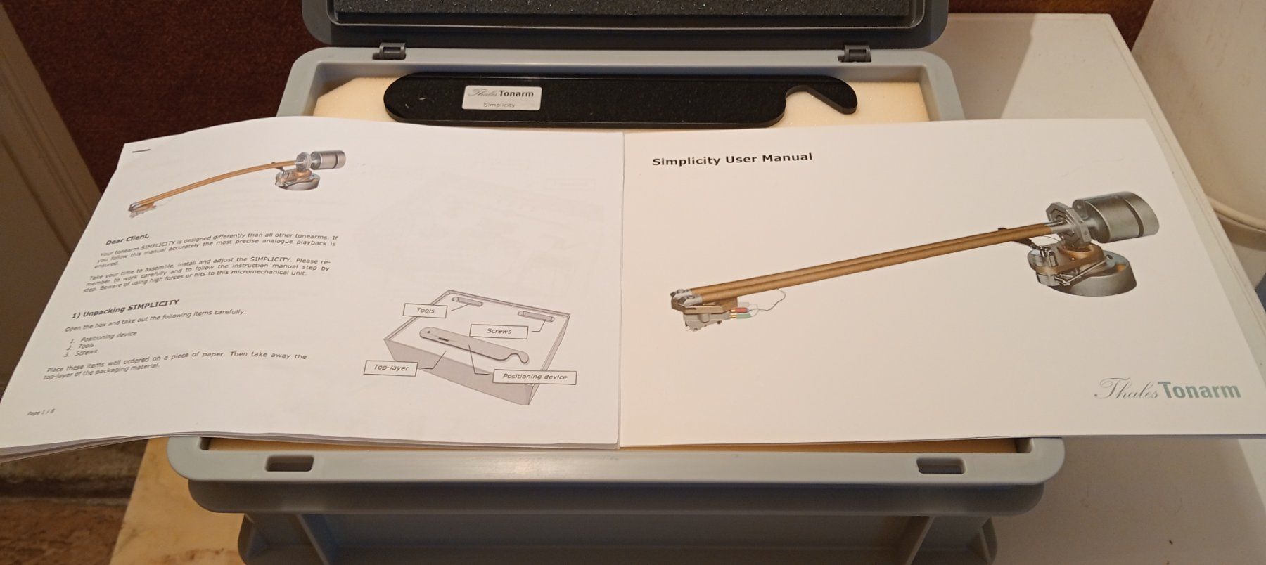 Thorens Plattenspieler: THALES SIMPLICITY1, AUDIO-TECHNICA ART1000 – Gebraucht aus Pully von pat_wf5f 6