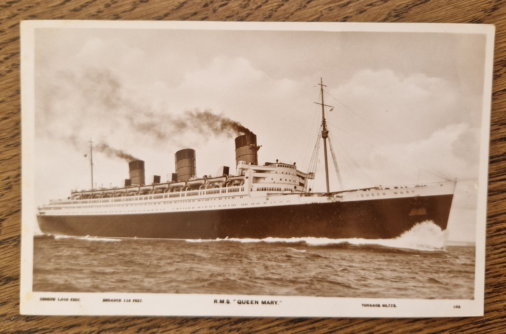 Cartes postales: R.M.S. Queen Mary – D'occasion à Ebikon par Donar50