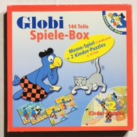 GLOBI Spiele-Box 144 Teile - Memo & 2 Puzzles