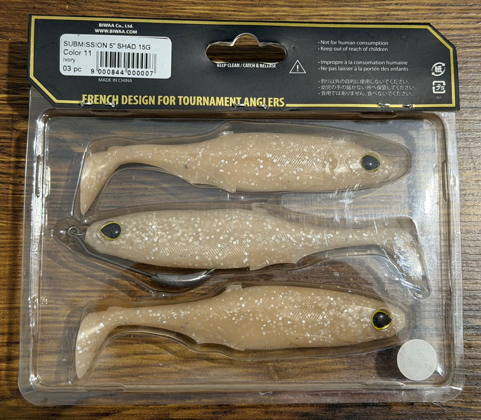 Esche: Biwaa SubMission Shad - 13 cm, 15 gr – Nuovo e nell'imballaggio originale da Widnau venduto da Fishingtackle_Oggy 1