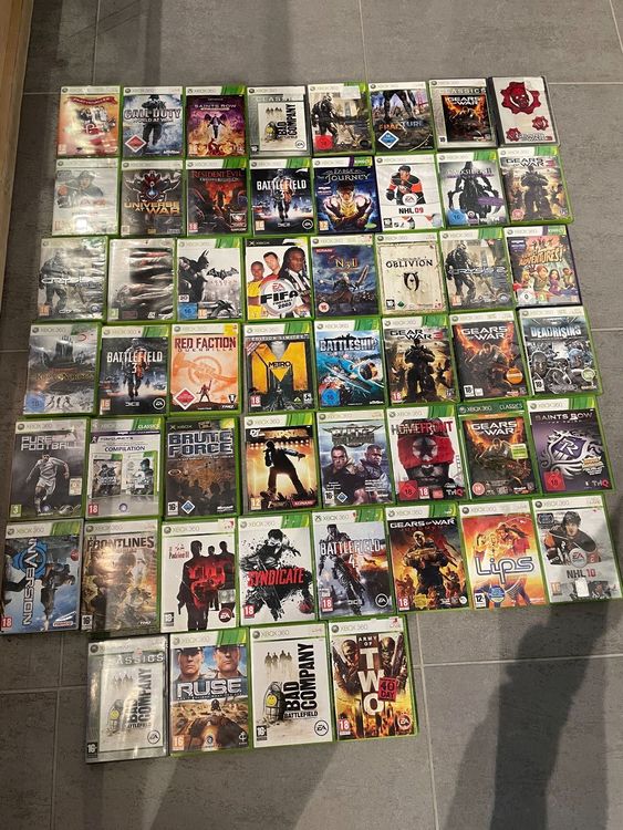 50 XBOX 360 Jeux / Spiele / Games Kaufen auf Ricardo