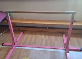 Barra danza rosa per allenamento, regolabile, ottime condizi