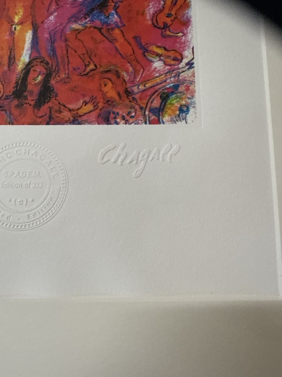 Grafiken & Lithographien: Bild "La Danse" von Marc Chagall – Neu (gemäss Beschreibung) aus Meienberg von sony252 3