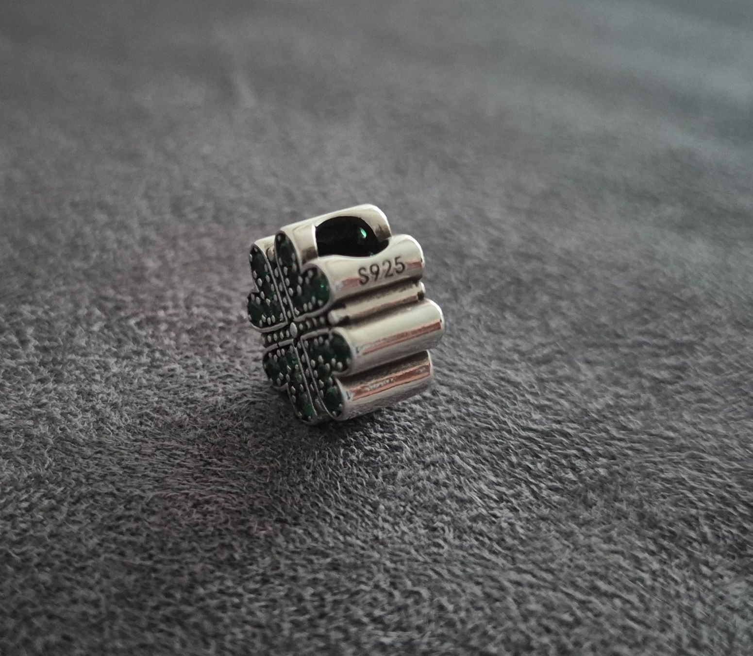 Ciondoli: Silber Charm Kleeblatt +Garantie – Nuovo (secondo la descrizione) da Rotkreuz venduto da Carbone_Bijou-Shop 2