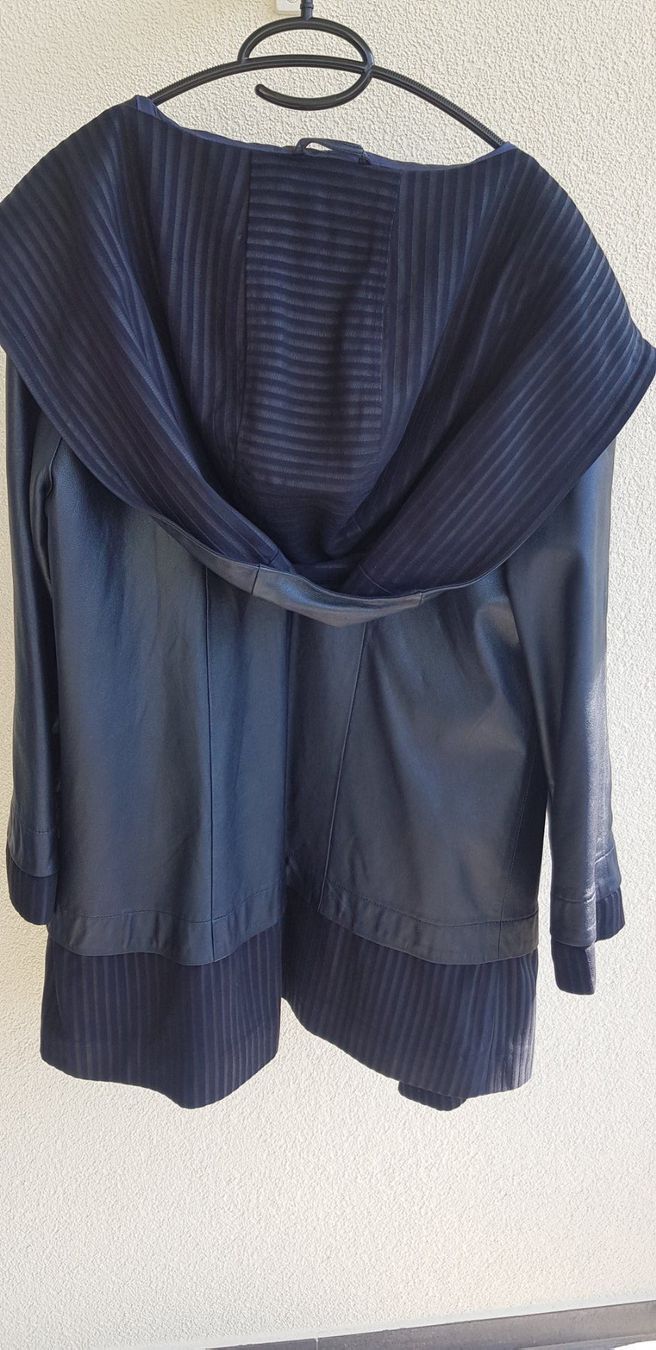 Jacken: Schöne Nappalederjacke  Grösse 42  Blau – Gebraucht aus Embrach von Antonloeffel 1