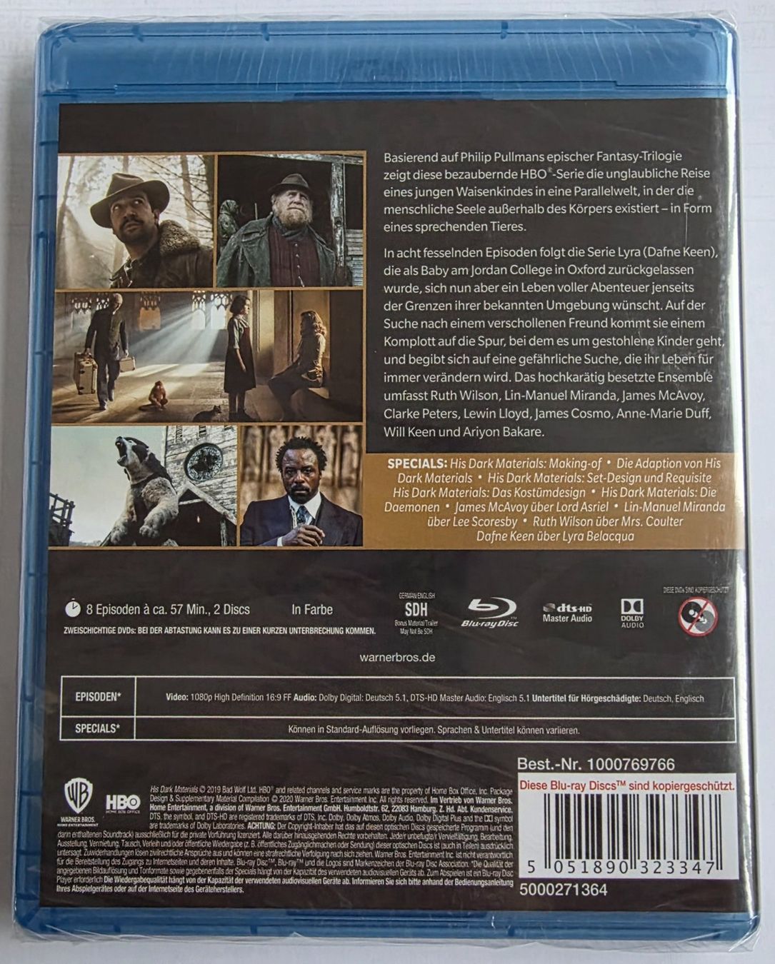 Tutti i DVDs: His Dark Materials (Blu-Ray) Original verpackt – Nuovo e nell'imballaggio originale da Kriens venduto da Rothenfluh66 1
