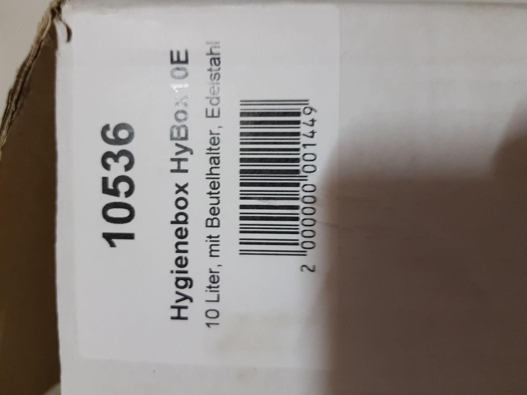 Abfalleimer: Abfall HyBox 10E – Neu und originalverpackt aus Zürich von Ivona3 1