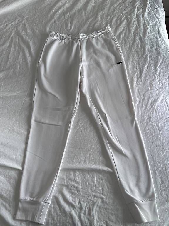 Lacoste Pantaloni: pantalon Lacoste blanc – Nuovo (secondo la descrizione) da Sion venduto da nao_2cg5