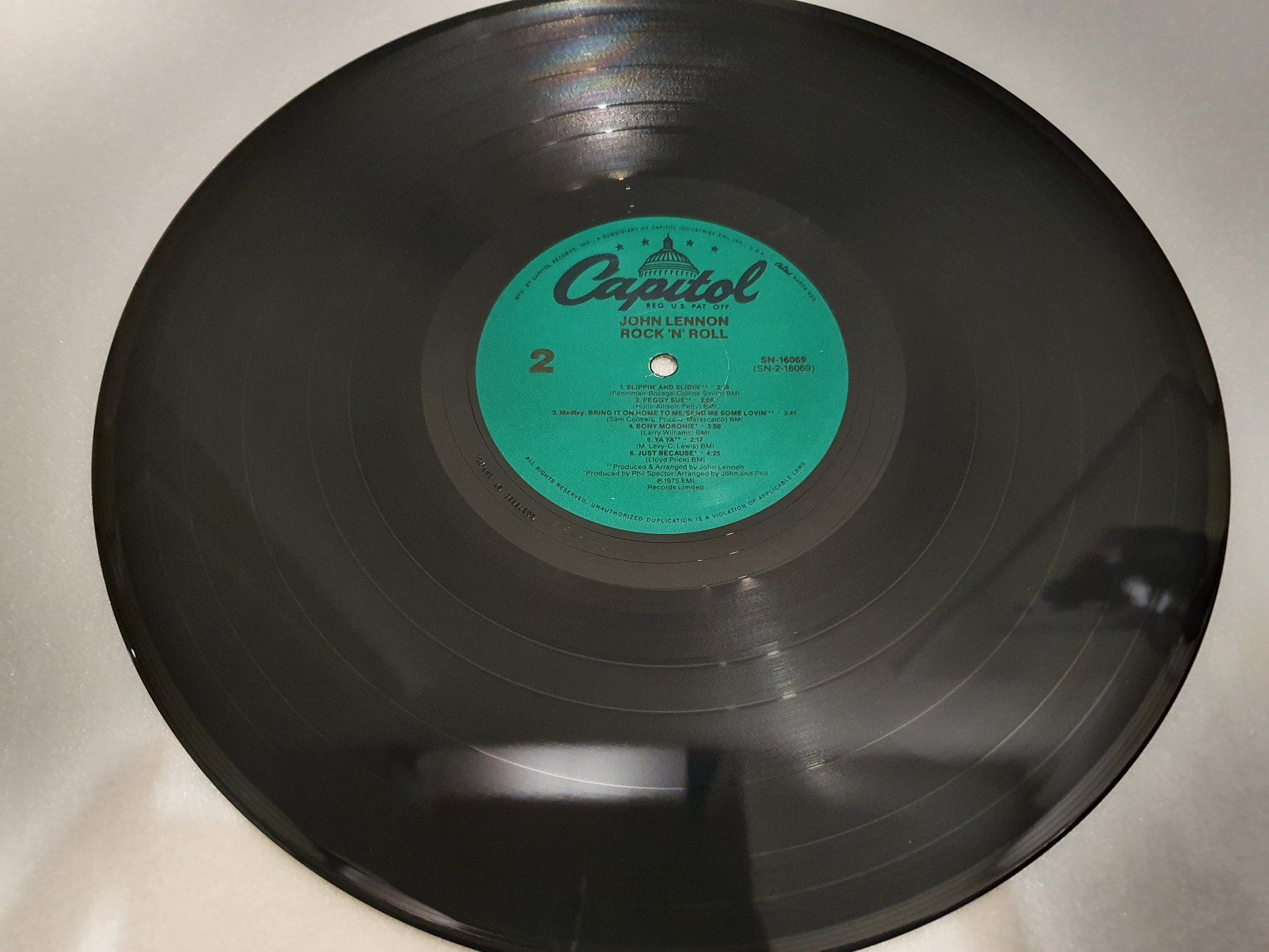 Schallplatten: John Lennon – Rock 'N' Roll – Gebraucht aus Uster von Vinyl-Leidenschaft 4