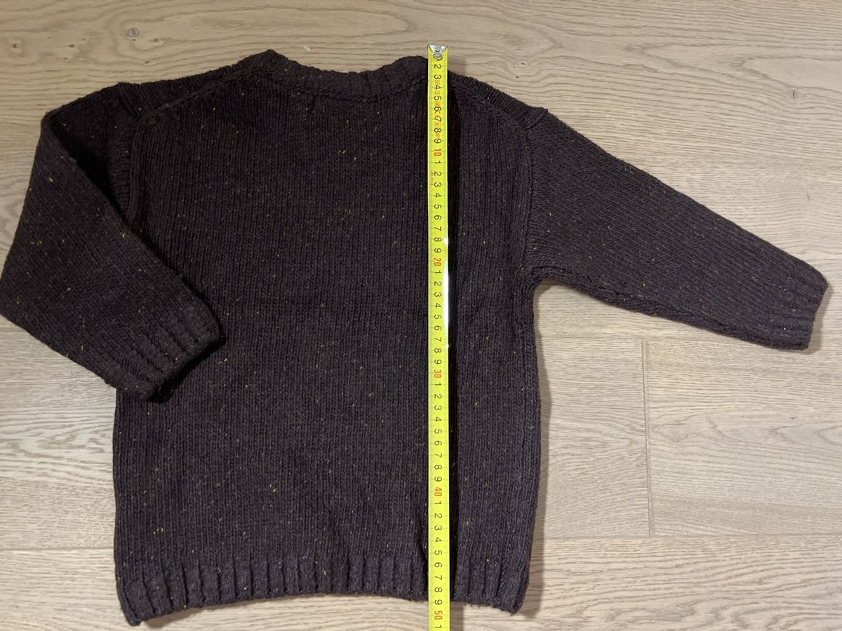H&M Maglioni & Felpe: Neu: Kinder Woll-Strickpullover Gr 110/116 braun – Nuovo e nell'imballaggio originale da Oensingen venduto da katepe 4
