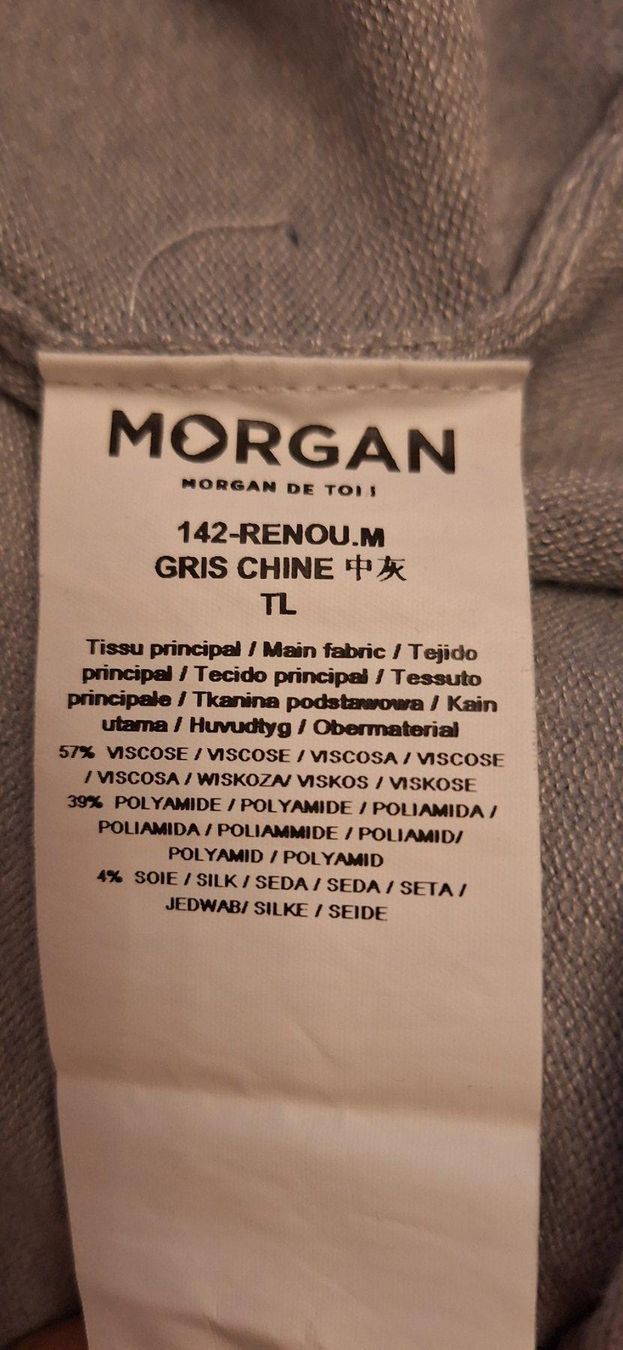 Morgan Kleider: Morgan, robe grise – Neu (gemäss Beschreibung) aus Lussery-Villars von pousinete02 3