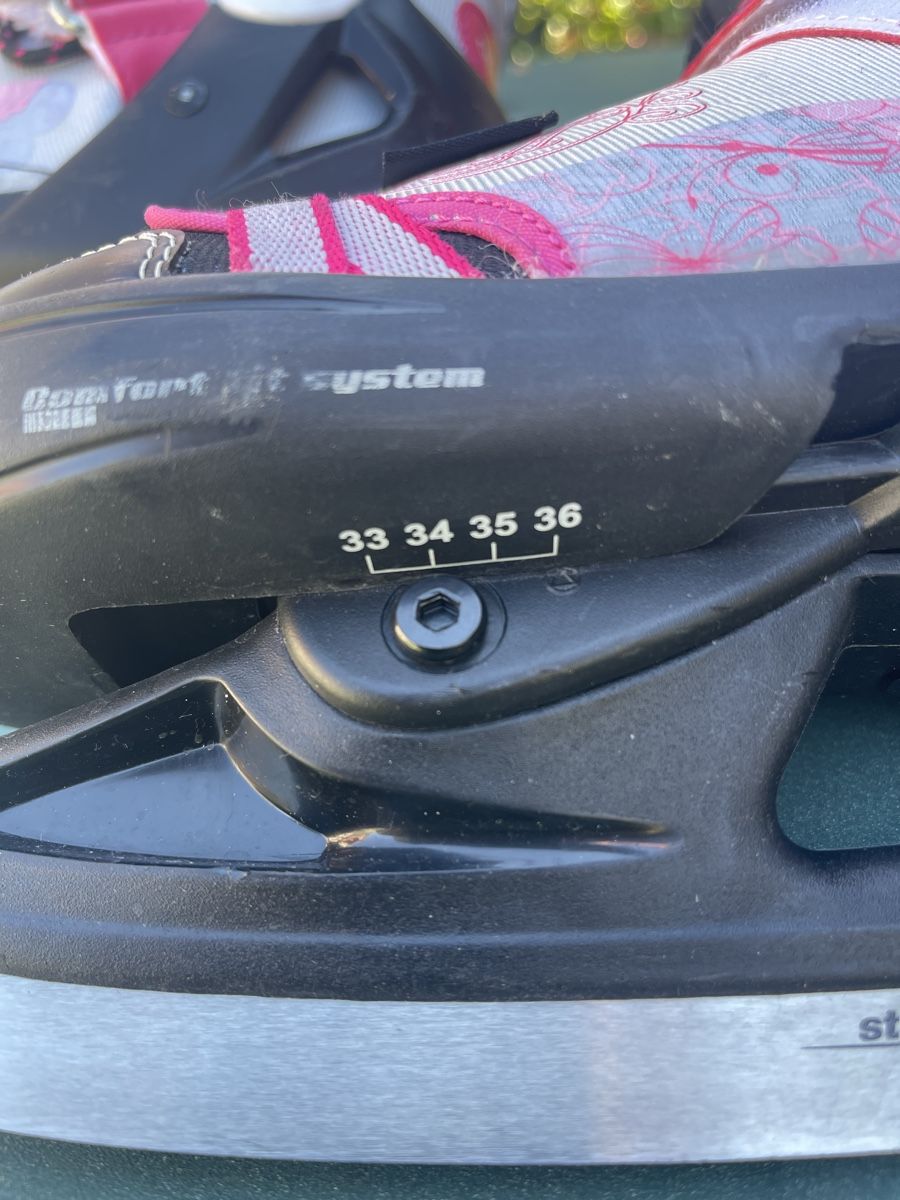 Pattini da ghiaccio: Schlittschuhe Mädchen  – Usato da Fahrni b. Thun venduto da ams_56jv 5