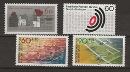 Deutsche Bundespost 1981  **Mi 1084,1088,1094-1095 **