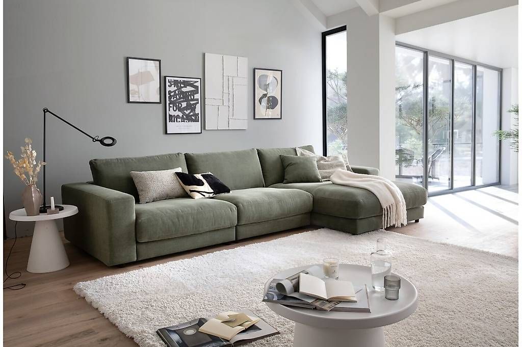 Divani: Ecksofa High End mit Longchair in Cord – Nuovo e nell'imballaggio originale da Bischofszell venduto da deluxe-moebel 4