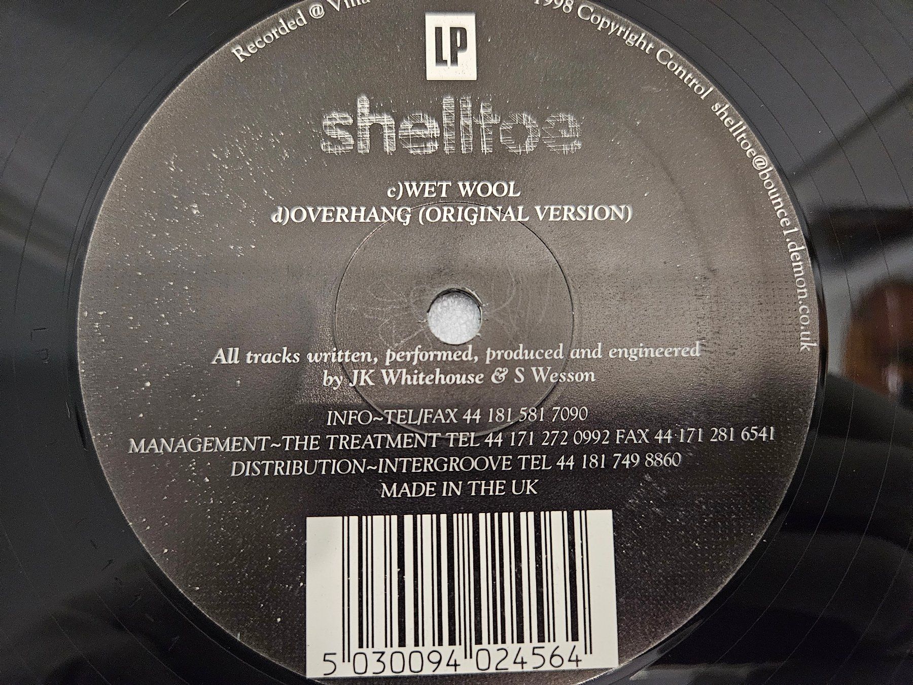 Dischi in vinile: Shelltoe – Wet Wool EP (House, 2x) – Usato da Uster venduto da Vinyl-Leidenschaft 7
