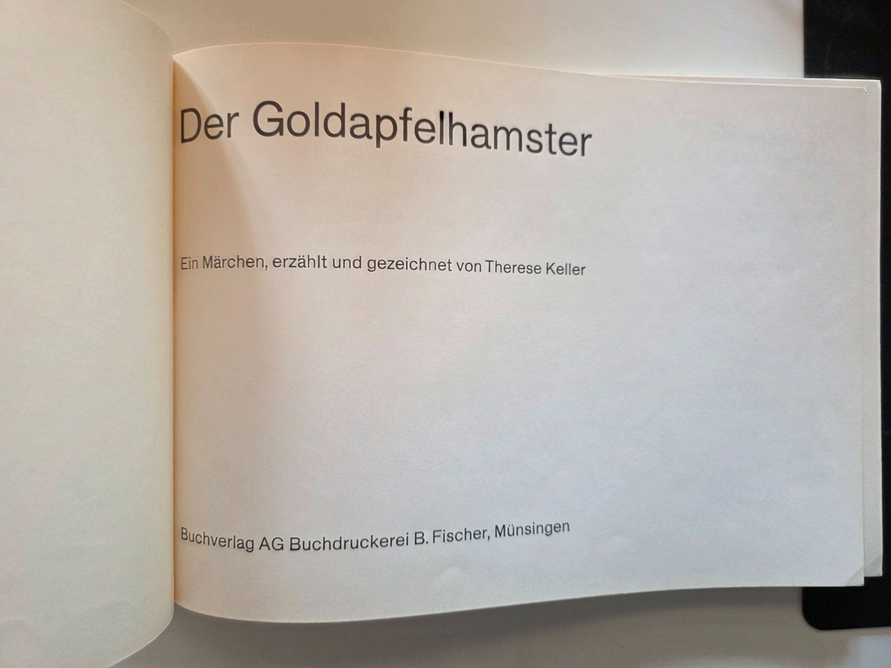 Libri: Der Goldapfelhamster - Therese Keller - Märchen 1969 – Usato da Walterswil BE venduto da Lonitti 5