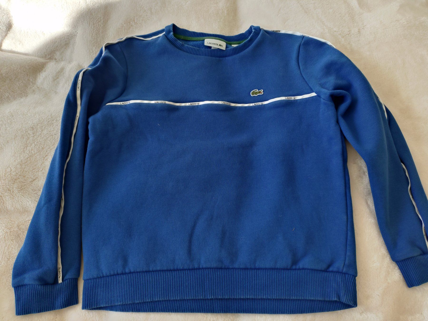 Lacoste Pulls et sweat-shirts: Lacoste Pullover blau Grösse 140 cm gebraucht – D'occasion à Bottmingen par Pidi0