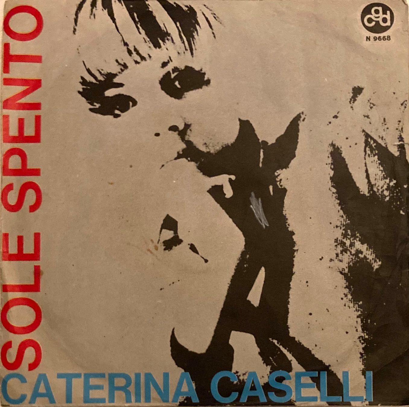 Dischi in vinile: CATERINA CASELLI - SOLE SPENTO – Usato da Poliez-Pittet venduto da Newtown-Records